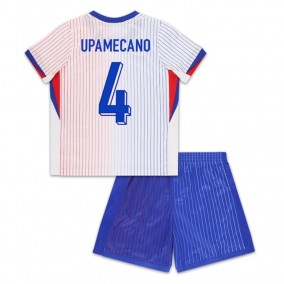 Seconda Maglia Francia Upamecano 4 Euro 2024 Bambino